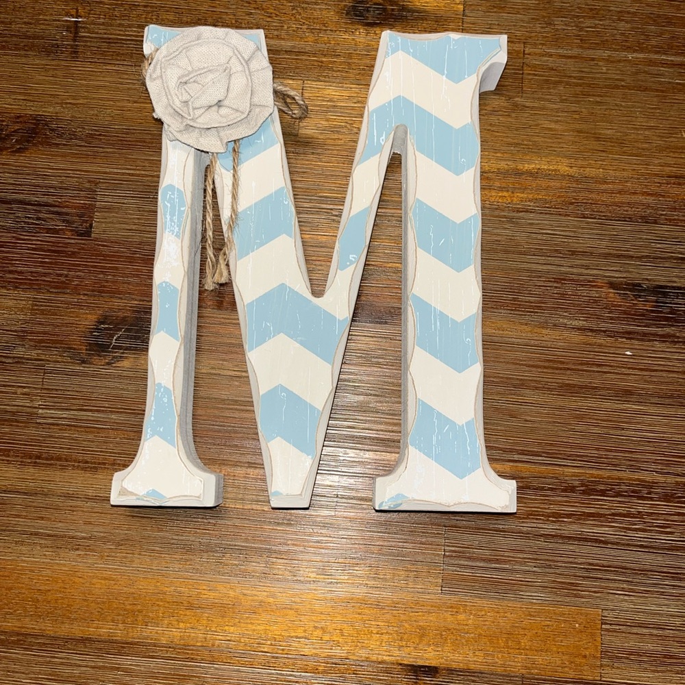 Letter ‘M’ Decor